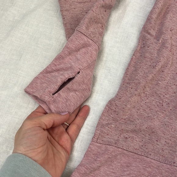 Athleta Balance Pullover Crew Neck Sweater Pink size Medium - Picture 7 of 11
